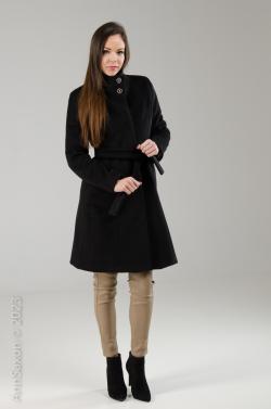 Sandrine fekete kabát